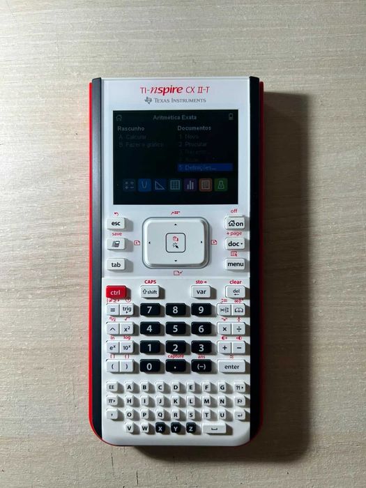 Calculadora Gráfica TI-Nspire™ CX II-T TEXAS INSTRUMENTS