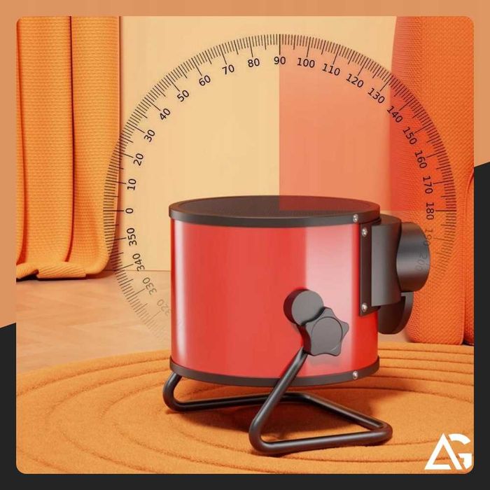 Nagrzewnica Elektryczna 3500w Termowentylator Grzejnik Z Teromstatem