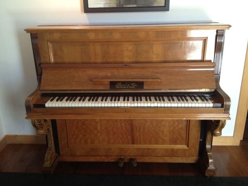 Piano Paul &Co, Fabrico Alemão