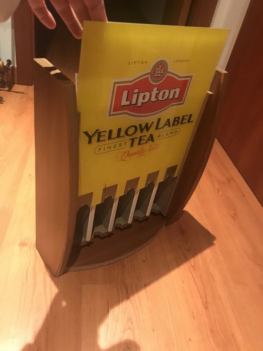 Expositor vintage lipton