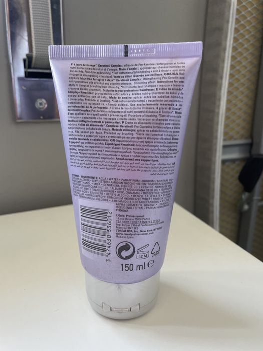 Creme de alisamento loreal