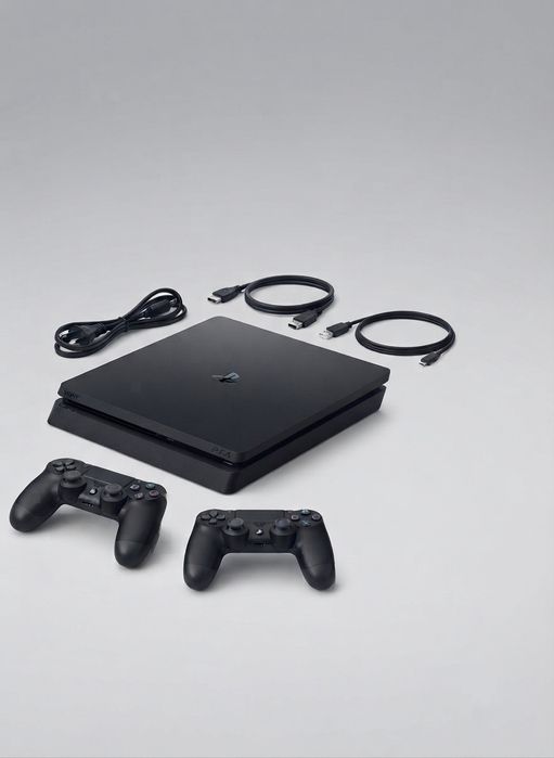 Полный комплект Sony PlayStation 4 (PS4) Slim на 1Тб + 11 топовых игр