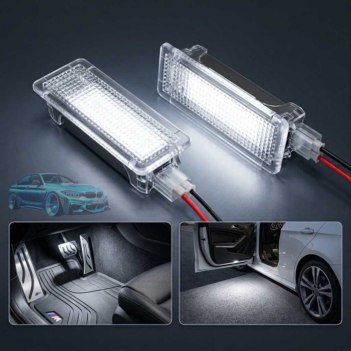 Светодиодная LED подсветка двери и салона BMW  E / F / G Series