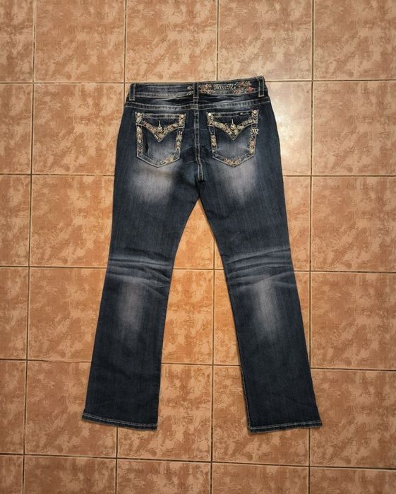 Miss Me Denim Flare Jeans Size 33 Y2K джинси жіночі орігінал розмір м-л буткати клеши