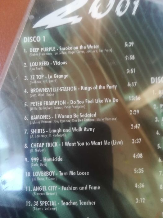 2001  A catedral do rock volume 1 2cds