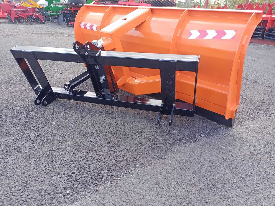 Pług do śniegu 1,5m lemiesz z mocowaniem EURO lub TUZ SMS