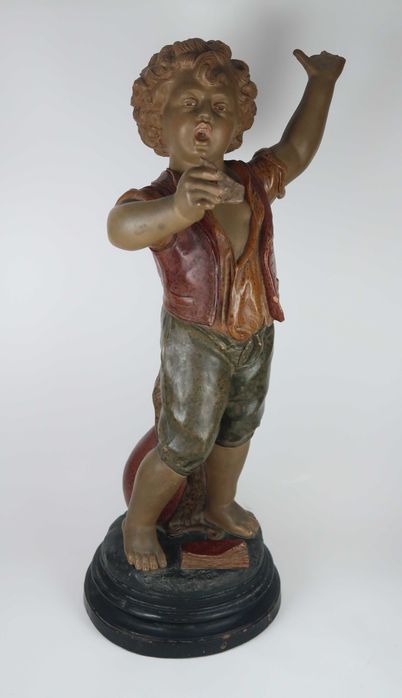 Laure Martin - Rara Escultura Séc. XIX - 52 cm