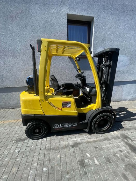 Wózek widłowy HYSTER H2.5FT TRIPLEX 4 sekcje Przesuw 9243Mth transport gwarancja