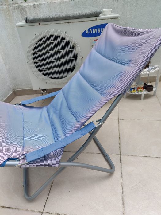 Cadeira pano dobrável