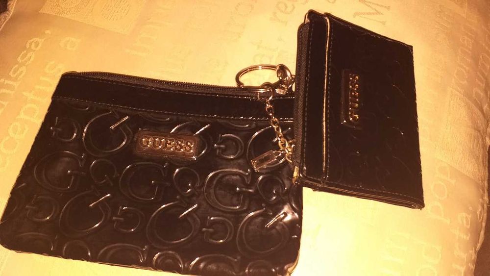 Torebka  kopertówka  Kosmetyczka z Portfelem  2 w 1 *  GUESS