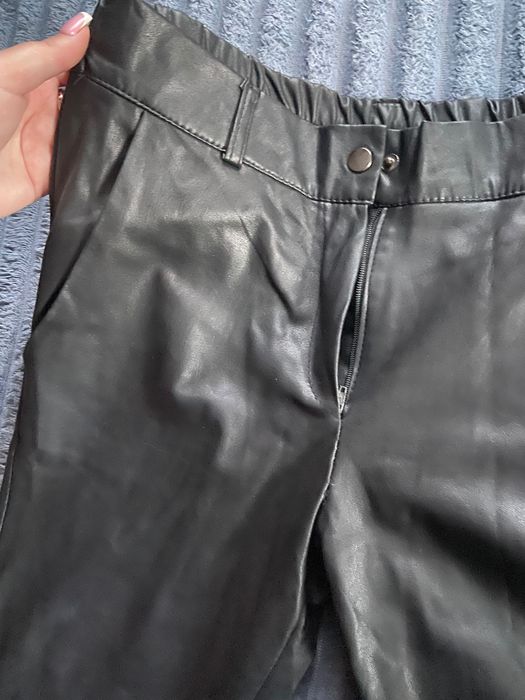 Шкіряні штани брюки