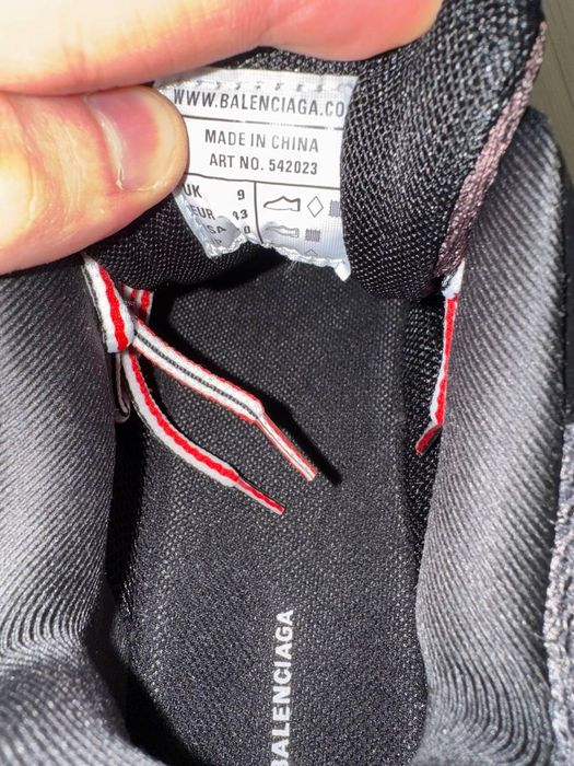 Balenciaga Track Black/Red/Cream