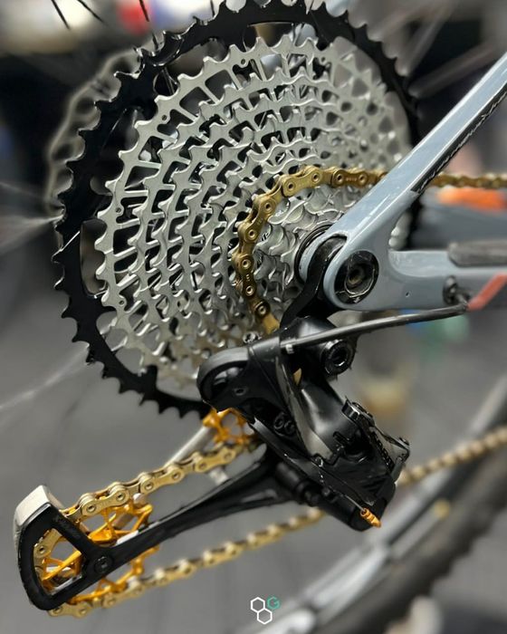 Касета Garbaruk SRAM XD 10-50 11шв на велосипед Shimano лапка ролики