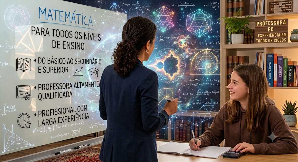 Explicações e Aulas Particulares de Matemática (e Programação) - Professora de Matemática