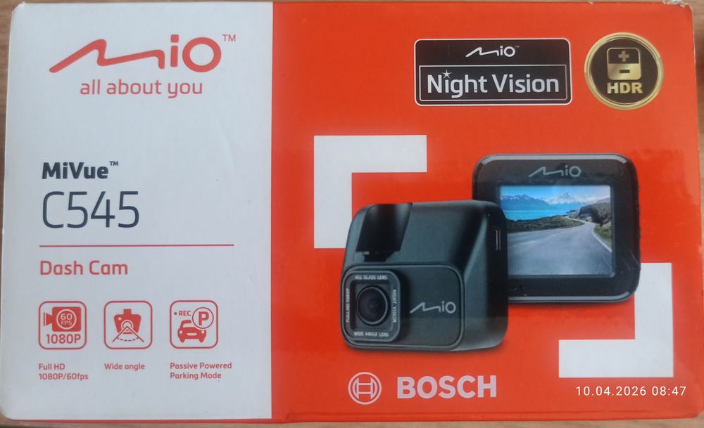 Kamera samochodowa Mio MiVue C545 Full HD 60fps – stan bdb