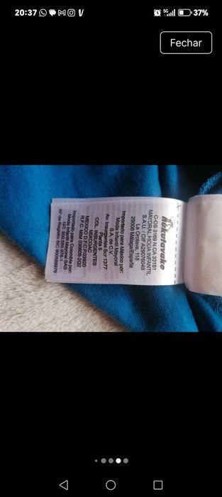 T-shirt nova adolescente