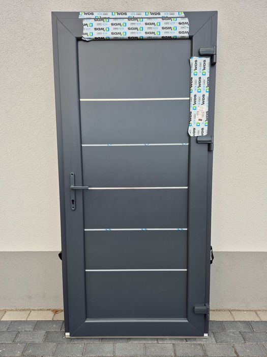 Drzwi PCV antracyt 100 / 210