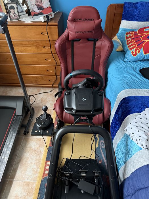 Vendo playseat + volante logitech g923