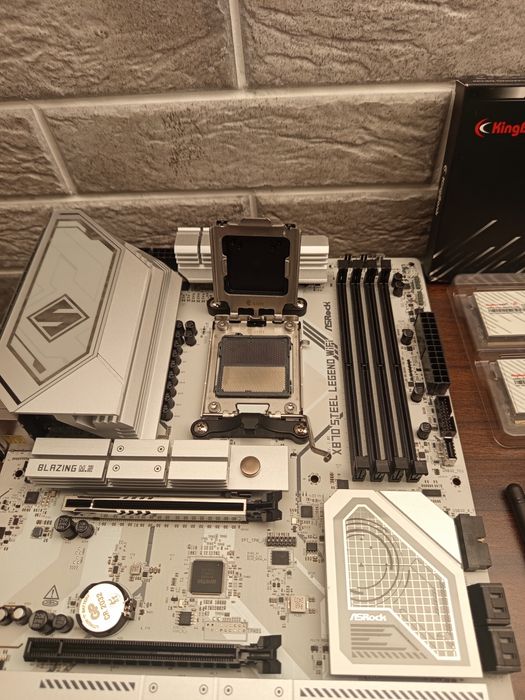 Топ комплект Ам5 x3d x870 48gb