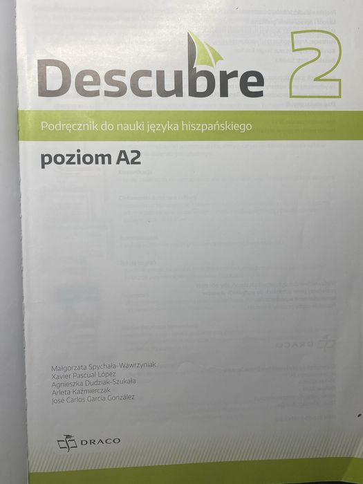 descubre 2 podręcznik do hiszpańskiego draco