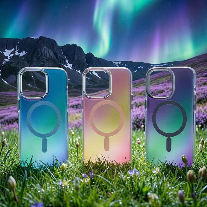 Tecto Shield nakładka Aurora do iPhone 16 Pro Max 6,9" różowa