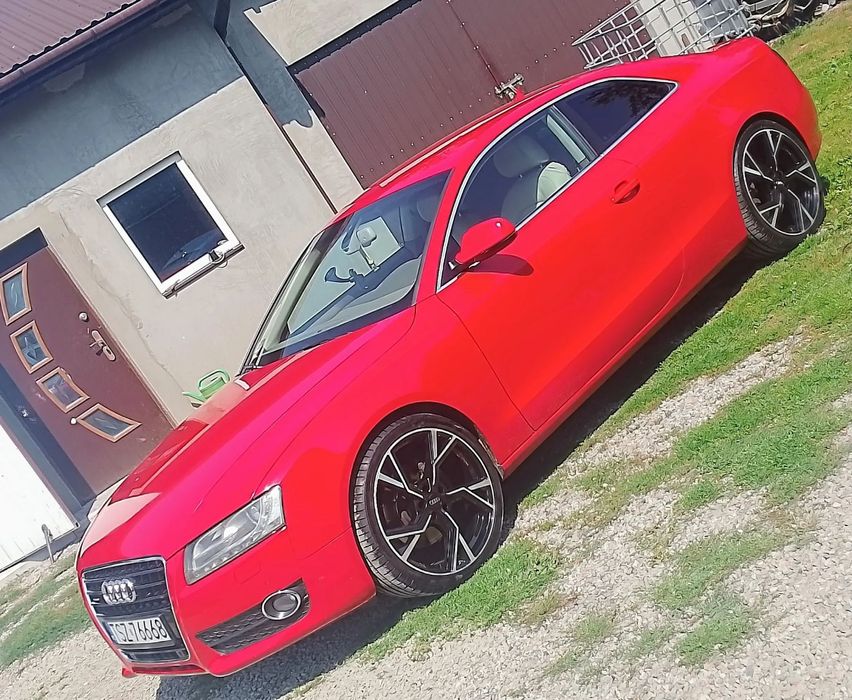 Audi A5 Coupé PIĘKNA A5 COUPE... Oyginalny przebieg - 84,300 km... 3.0 TDI QUATTRO..