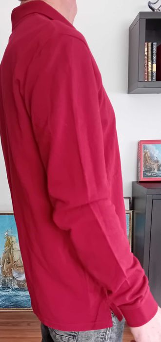 Bluza męska burgundowa.