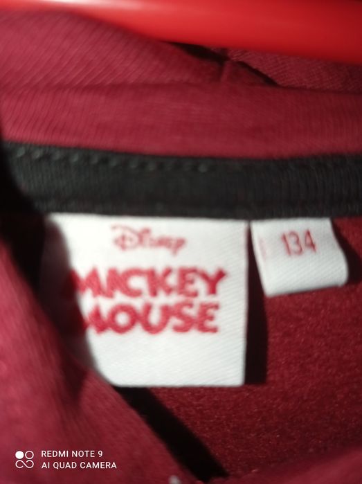Disney Mickey bluza chłopięca stan idealny rozmiar 134 cm