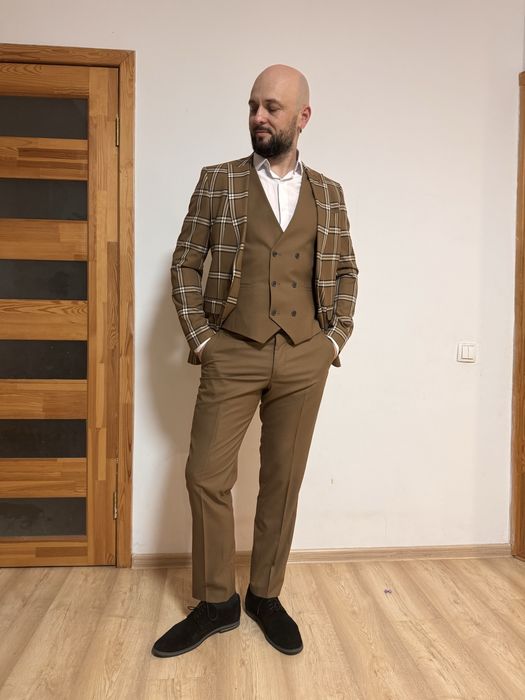 Чоловічий класичний костюм “Трійка”, новий (вдіваний 1 раз)