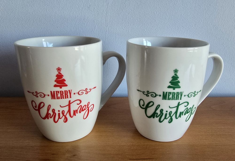 Kubki świąteczne- 2 szt