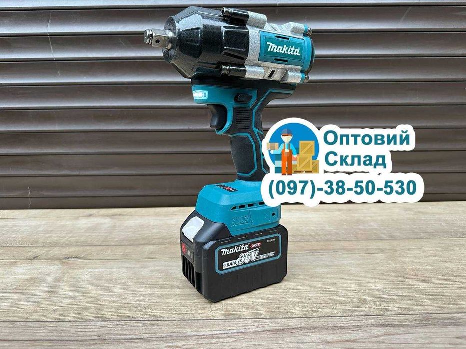 Акумуляторний Гайковерта Makita DTW1250 BL Безщоточний 1240Hm (36V/9A)