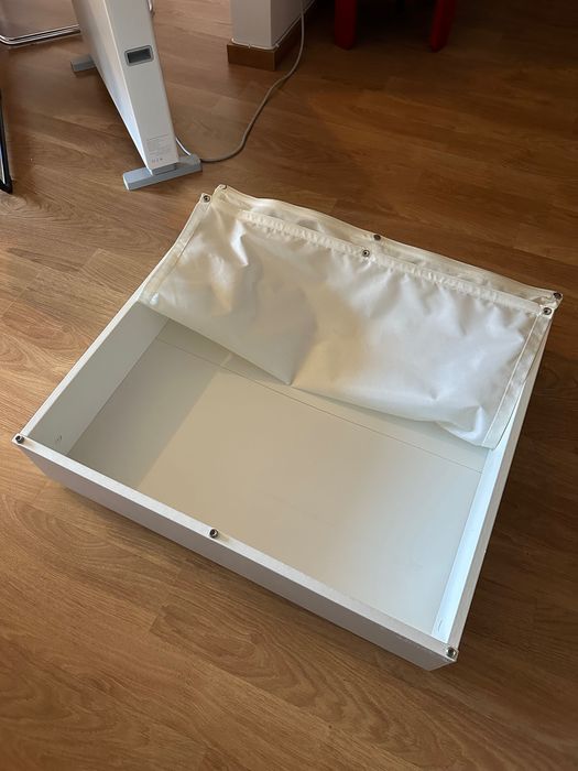 Conjunto de 4 caixas de arrumação ikea