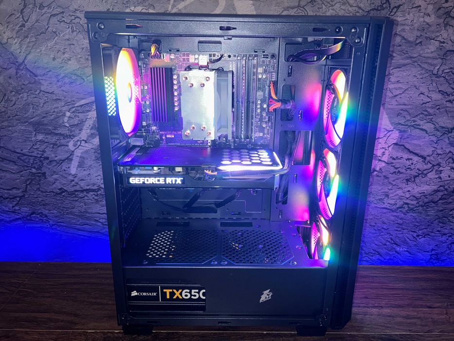 Бесплатная доставка! Игровой ПК Ryzen 5 5600/DDR4 32GB/RTX 3070 8GB
