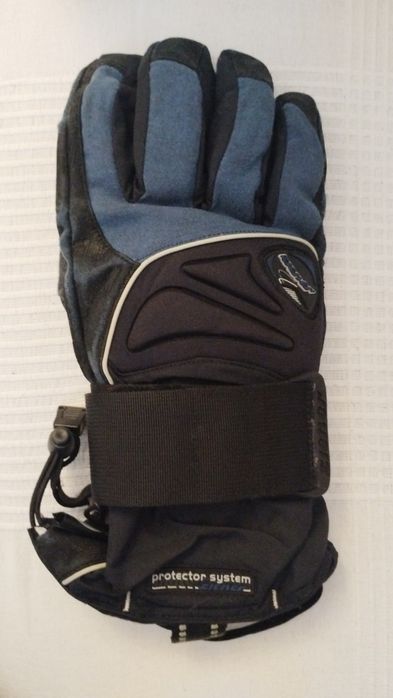 ZESTAW: Rękawice ZIENER Protector (9,5) + Gogle CHAMELEON