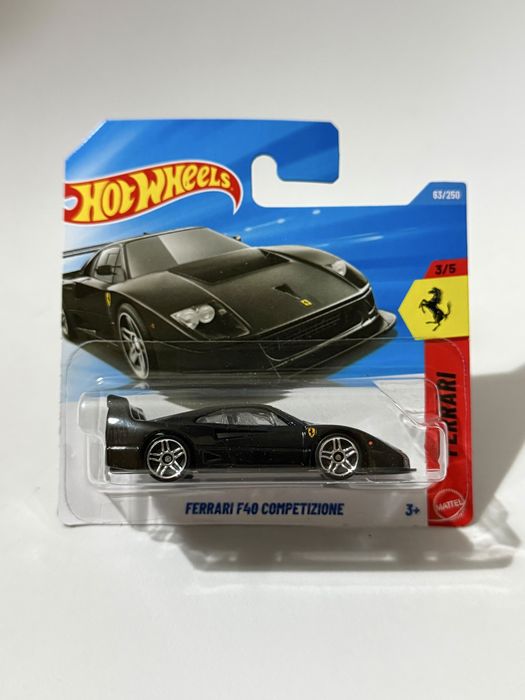 Miniatura Hot Wheels Ferrari F40 Competizione