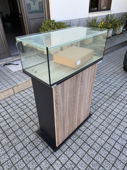 Aquario+ movel + filtro externo com termostato