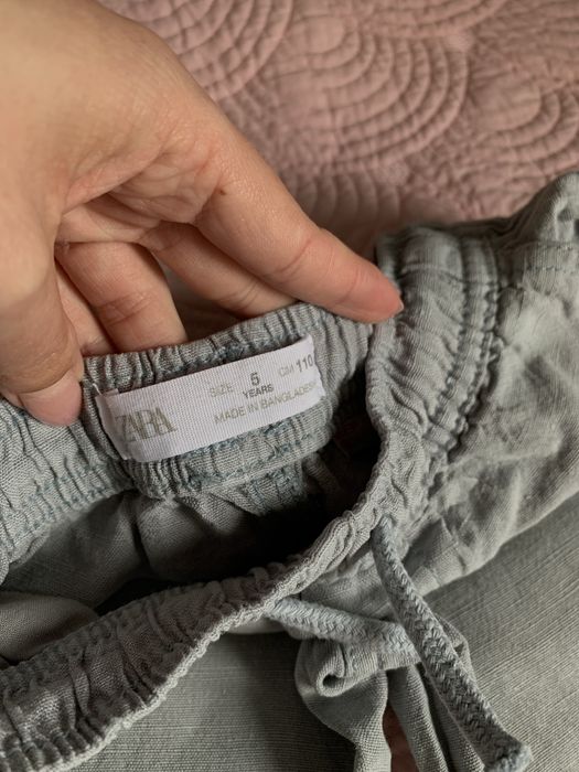 Лянні штани для хлопчика бренду ZARA