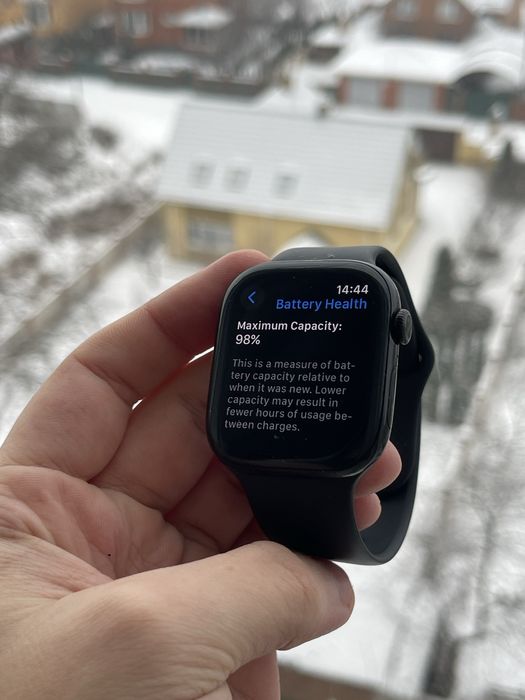 Apple Watch 10 46mm jet black | Повний комплект | Батарейка 98% |