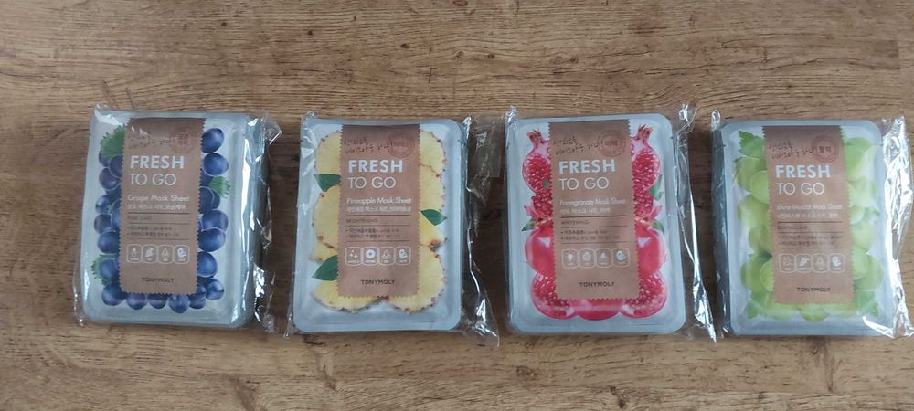 Maseczki z Korei oryginalne pakiet 40 sztuk