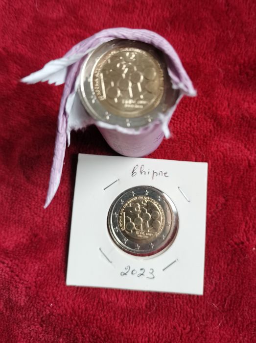 Moeda comemorativa de 2€ - Chipre 2023