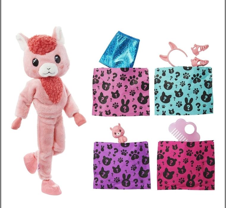 Лялька Barbie Cutie Reveal Потішна лама 29 см (HJL60)

Світ сюрпризів