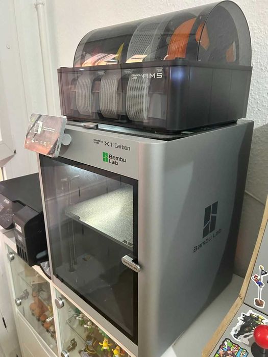mpressora 3D Bambu Lab X1 Carbon + AMS