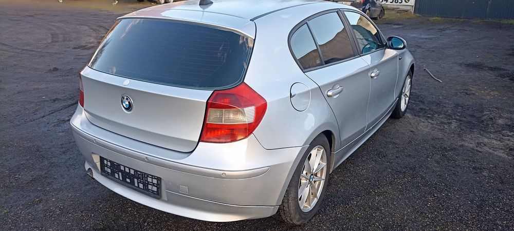 ćwiartka tył tylna błotnik bmw 1 e87 lift lak354/7 titansilber metalic