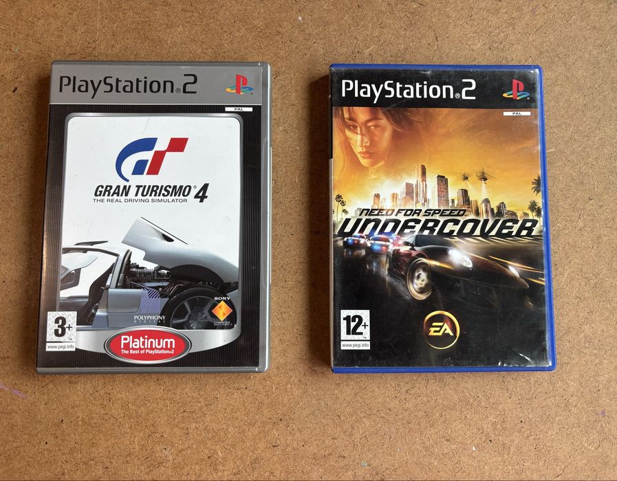 Jogos Playstation - Gran Turism e Need for Speed Undercover