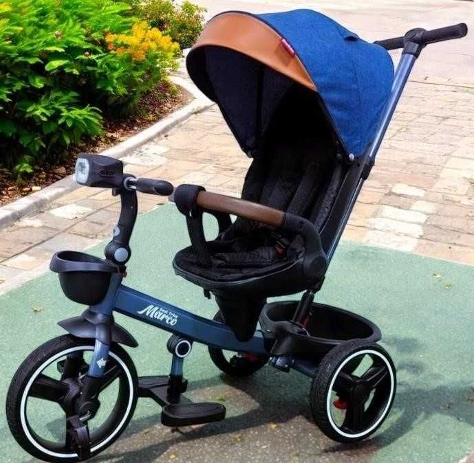 В наличии Детский трехколесный велосипед коляска. Дитячий