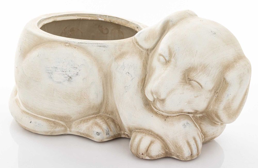 Donica osłonka ceramiczna Pies Piesek 170353