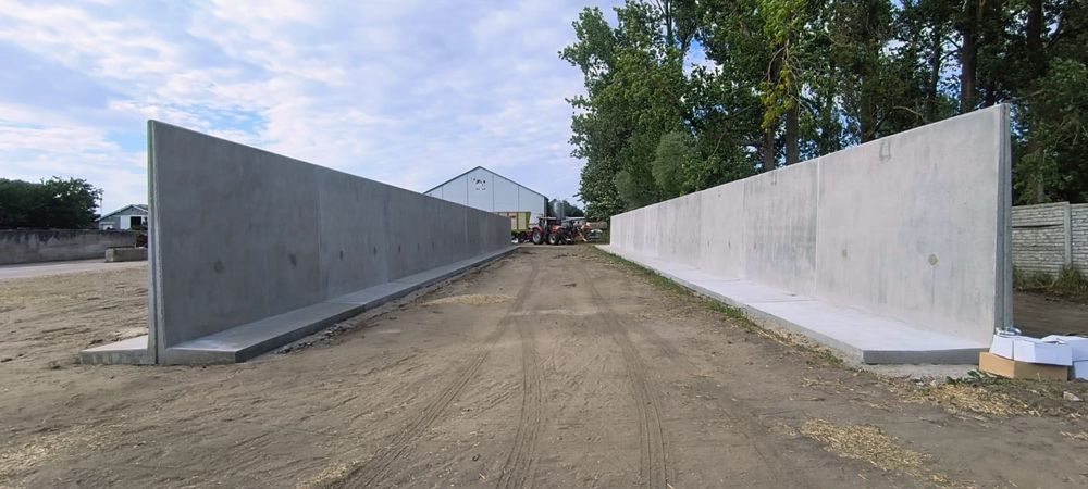 Prefabrykaty silos na kiszonkę