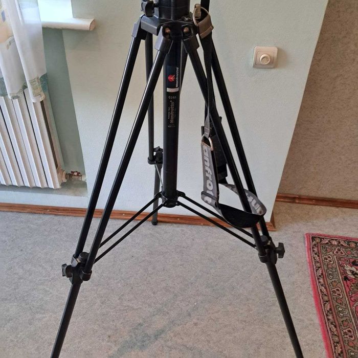 Штатив Manfrotto #028B + #136 (video)