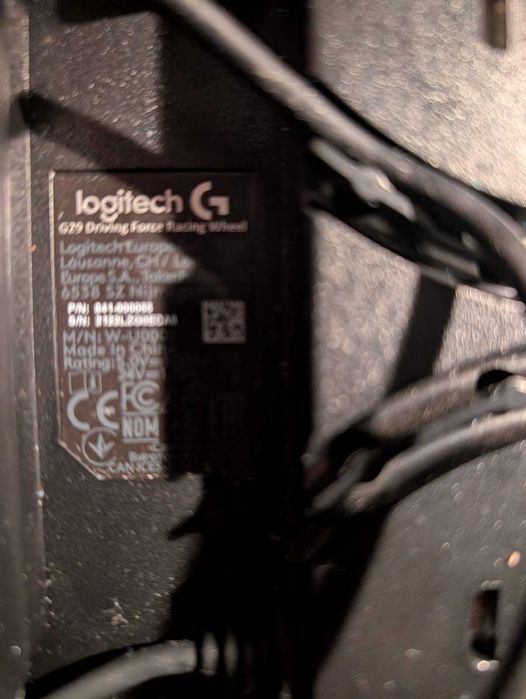 Volante Logitech G29 Driving Force para PS5/PS4/PS3/PC