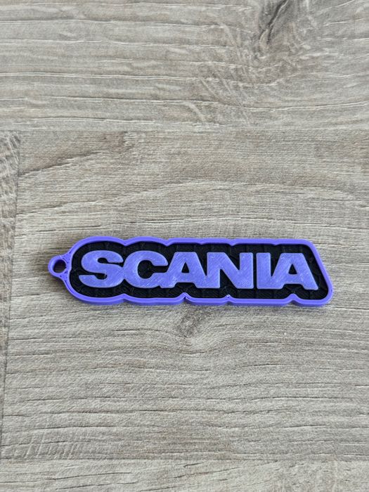 Brelok Scania z Druku 3D – Dla Miłośników Motoryzacji Ciężkiej
